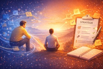 Transition de l'action continue a une strategie claire