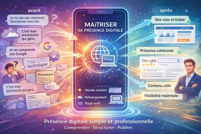 Maitriser sa presence digitale grace a la comprehension du web