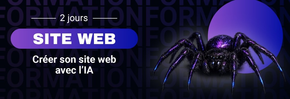 Formation crÃ©er un site web vitrine avec lâ€™IA Ã  Pau â€“ 2 jours